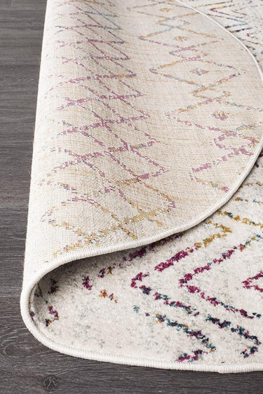 Sakari Multi-Colour Bohemian Round Rug